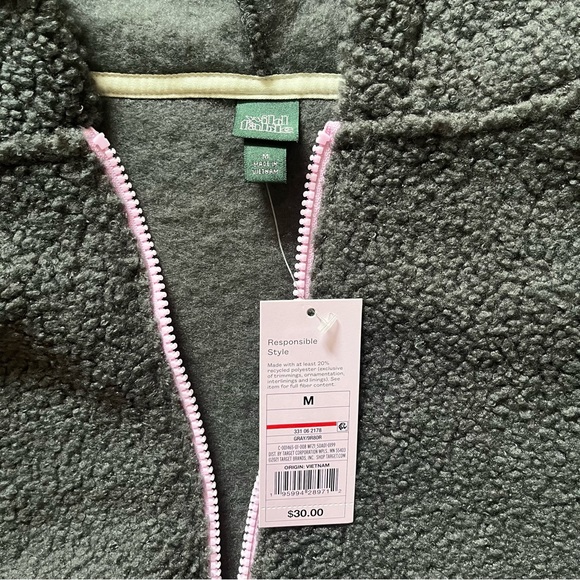 NWT Wild Fable Half-Zip Sherpa Jacket - Picture 3 of 7